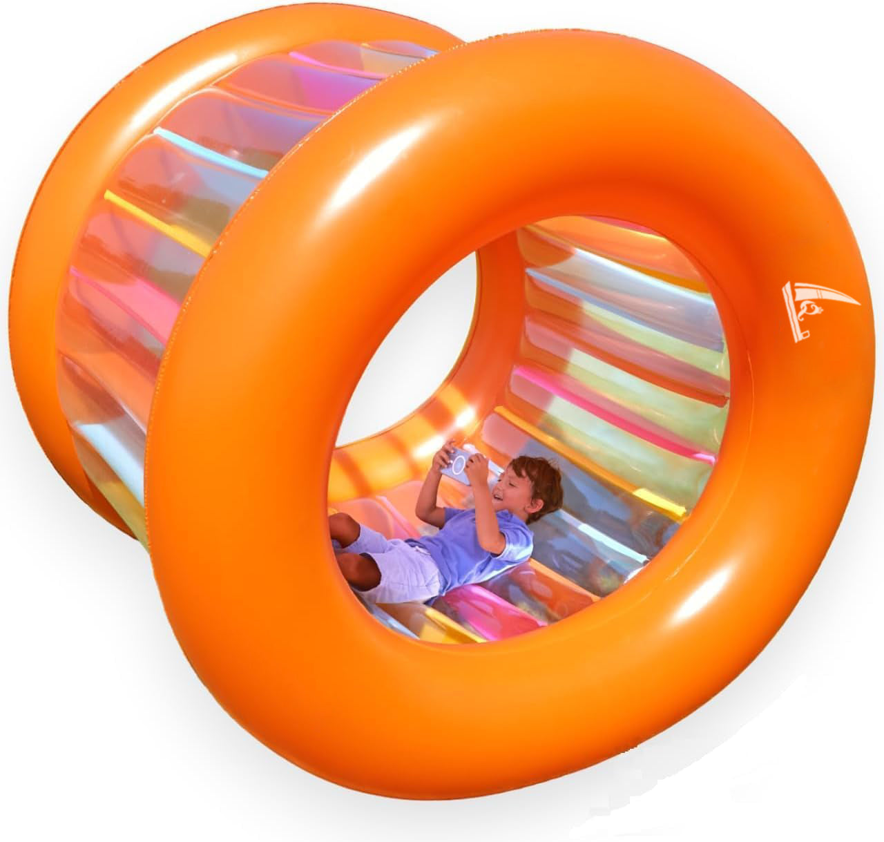 AQD-Giant Water Wheel Pool Float | Inflatable Pool and Lake Toys| Inflatable Rolling Wheel | Outdoor Toys for Kids and Adults