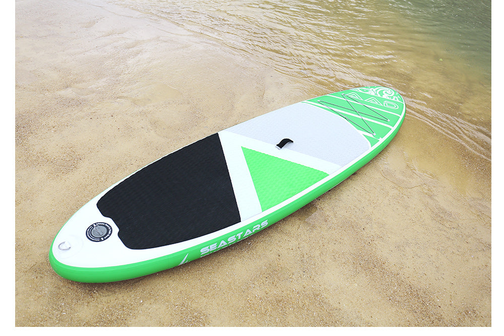 AAD Inflatable Stand Up Paddle Board 10X31X6 (Green)