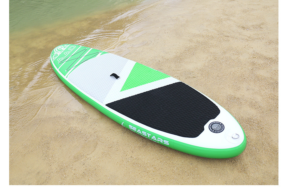 AAD Inflatable Stand Up Paddle Board 10X31X6 (Green)