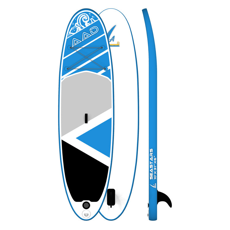 AAD Inflatable Stand Up Paddle Board 10X31X6 (Blue)