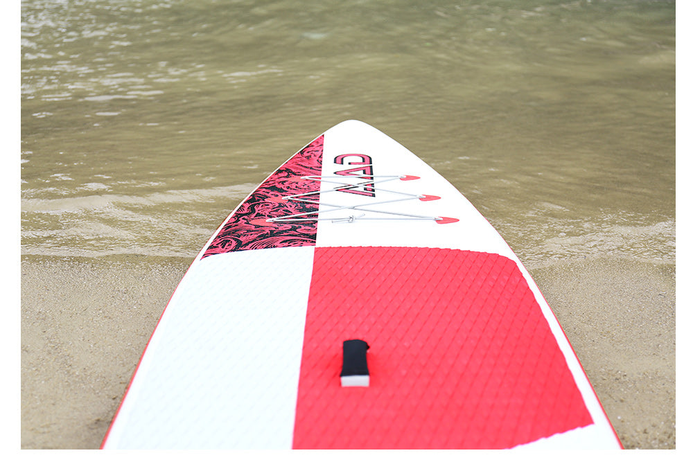 AAD Inflatable Stand Up Paddle Board 12.6X29X5 (Red)