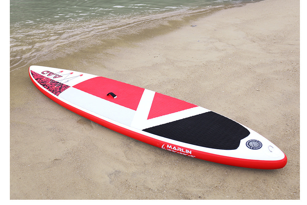 AAD Inflatable Stand Up Paddle Board 12.6X29X5 (Red)