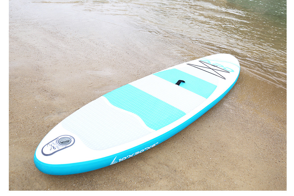 APD Inflatable Stand Up Paddle Board 10X30X6 (Blue)