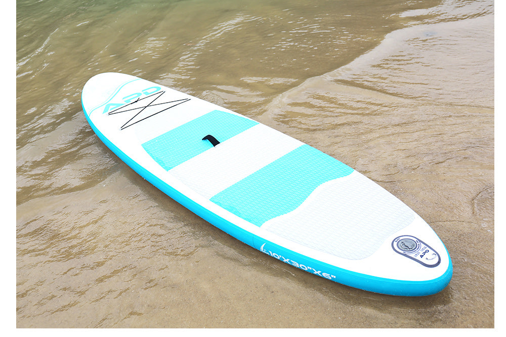 APD Inflatable Stand Up Paddle Board 10X30X6 (Blue)