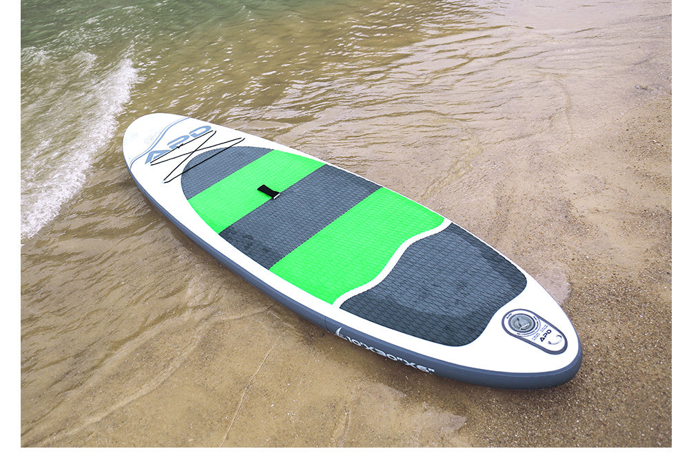 APD Inflatable Stand Up Paddle Board 10X30X6 (Green)