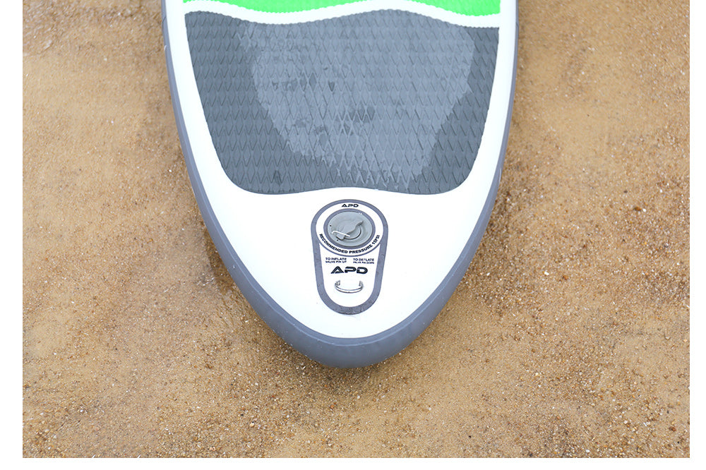 APD Inflatable Stand Up Paddle Board 10X30X6 (Green)