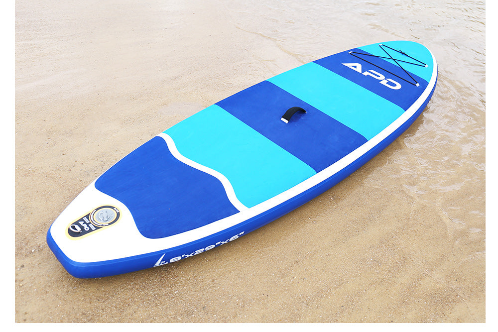 APD Inflatable Stand Up Paddle Board 8X29X6 (Blue)