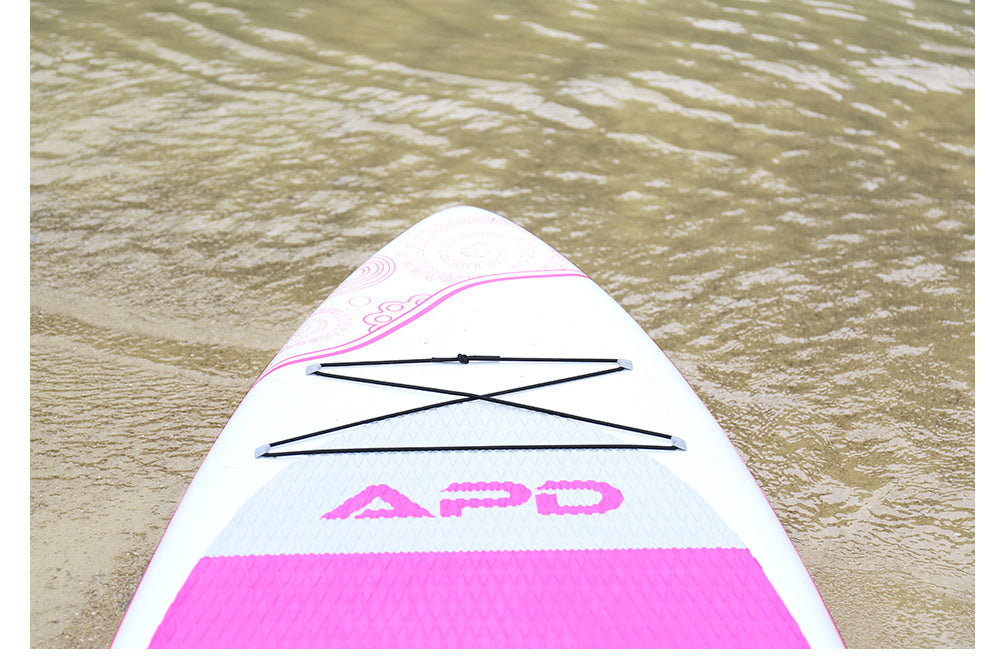 APD Inflatable Stand Up Paddle Board 9X30X6 (Pink)