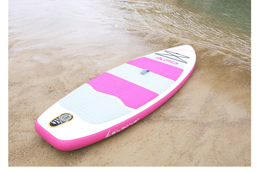 APD Inflatable Stand Up Paddle Board 9X30X6 (Pink)