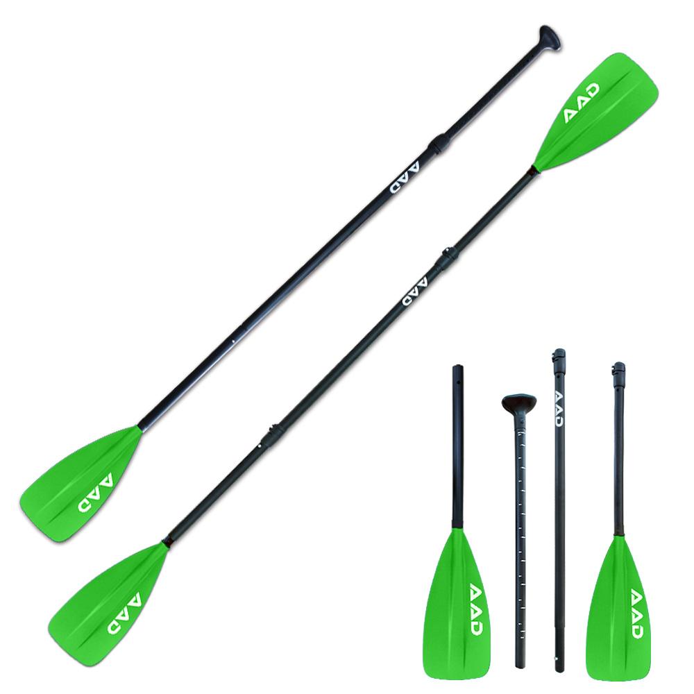 AKD Stand Up Paddle Aluminum Double Paddle Inflatable Sup Paddle 240cm (Green)